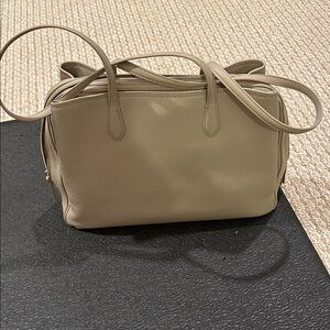 Quince Classic Beige Satchel